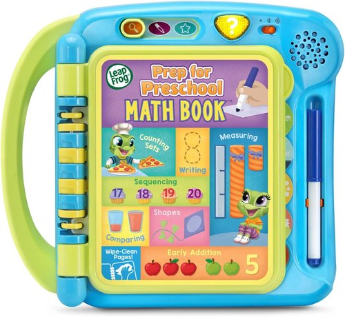 LeapFrog Prep for Preschool Math Book - Engaging Learning Activities for Early Math Skills