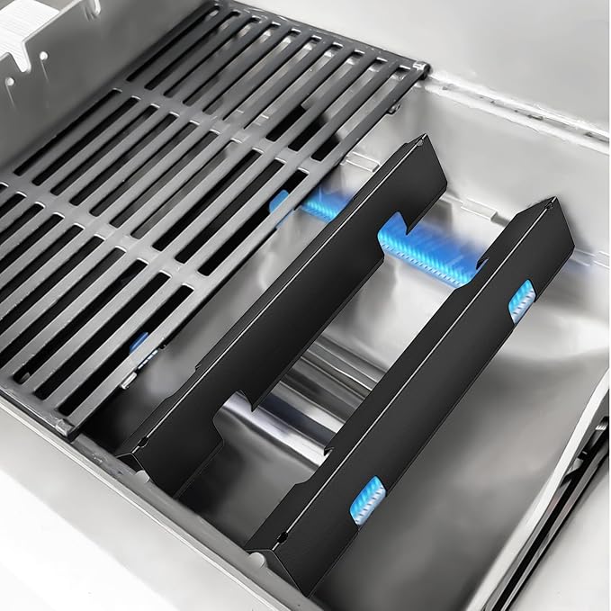 for Weber Spirit 2 Grill Parts, 15.3" Flavorizer Bars for Weber GS4 Spirit II 300, Spirit E/S 310 Spirit 300 Series with Front Control, Porcelain-enameled Flavor Bars for Spirit e310 Grill Parts