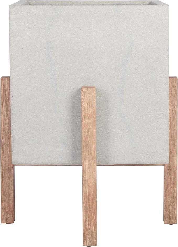SAFAVIEH Outdoor Collection Anston Concrete Planter