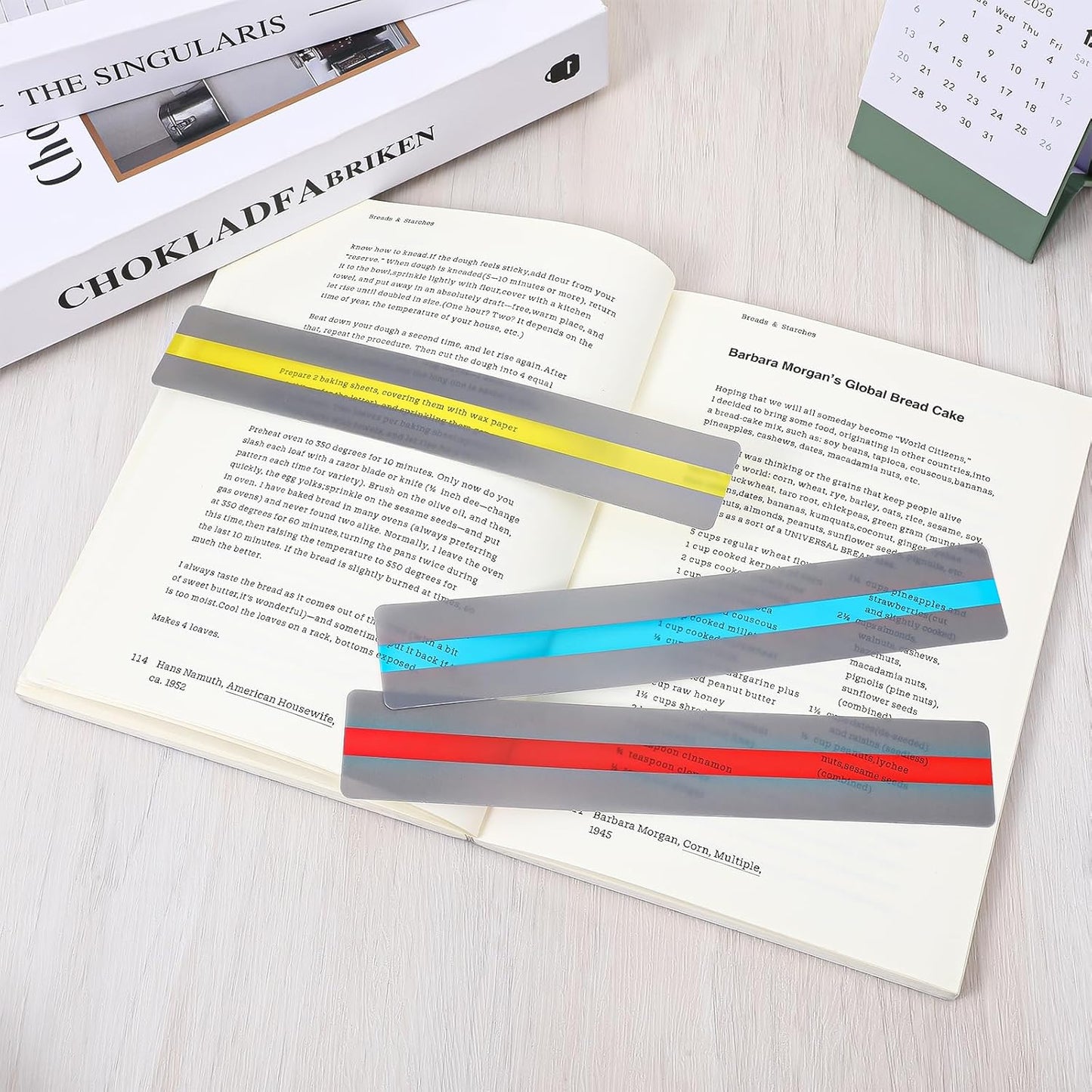 Skiennix Guided Reading Strips - 16-Piece Dyslexia Reading Tools for Kids | Enhance Focus & Comprehension, Multicolor