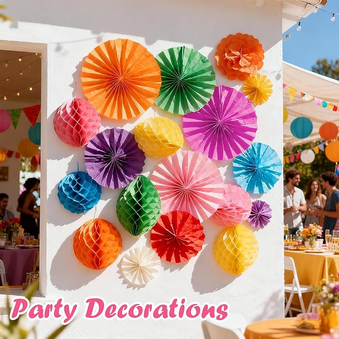 1200 Sheets Tissue Paper, 20 Colors 10" X 14" Tissue Papers for Gift Bags Birthday Party Flower Decoration, Colored Tissue Paper Bulk for Packaging