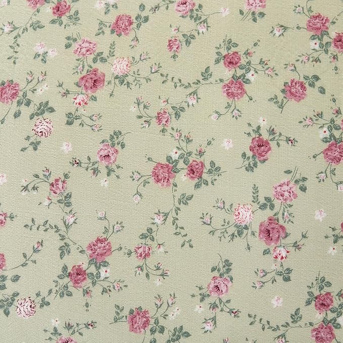 Queen Comforter Set Floral Soft 3 Pieces Chic Crinkle Gauze Fabric Garden Style Floral Print Botanical Comforter for All Seasons Luxury Warmth Comfy Breathable with 2 Pillowcases