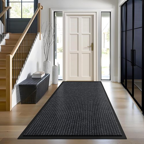 BesWin Heavy Duty Front Door Mat - Non-Slip Rubber Backing | 3'x6' Indoor/Outdoor Welcome Mat