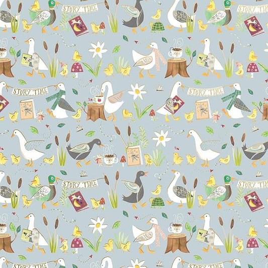 Jillson Roberts Baby Gift Wrap, Story Time (8 Rolls 5 feet x 30 inches)
