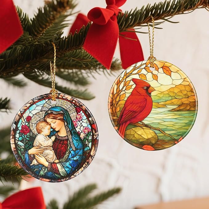 Christmas Ornaments, Cardinal Ornament, Christmas Tree Decorations, Holiday Decorations, Holiday Ornaments, Cardinal Gifts, Bird Lovers Gift, Holiday Party Gifts, and Xmas Gift Ideas