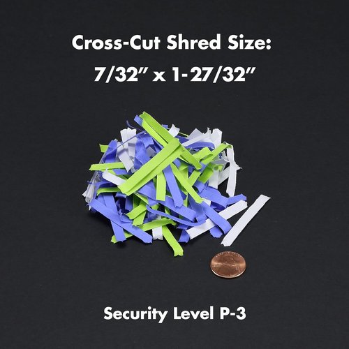 Aurora AU895XA 8-Sheet Cross-Cut Shredder - Professional Paper & Credit Card Security