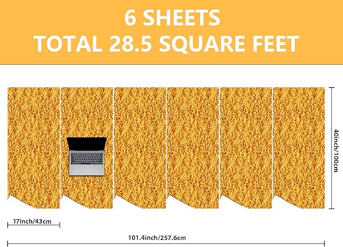 Altarho Funny Wrapping Paper Roll for Men Women - Weird Cheesy Macaroni Novelty Design for Teen Adult Birthday Total 28.5sq.ft