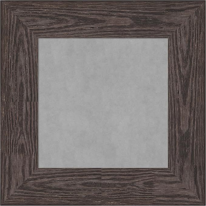 Amanti Art Black Framed Magnetic Board 18x18 X-Small Vision Board for use with Magnets, 100% Metal Sheet to Display Items as Office Decor or for Home Organization in mudroom, Kitchen or Kids Room