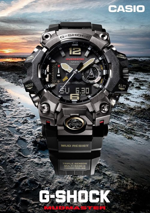 Casio G-Shock GWG-B1000-1AJF | Master of G Series Mudmaster - Flagship Triple Sensor Watch