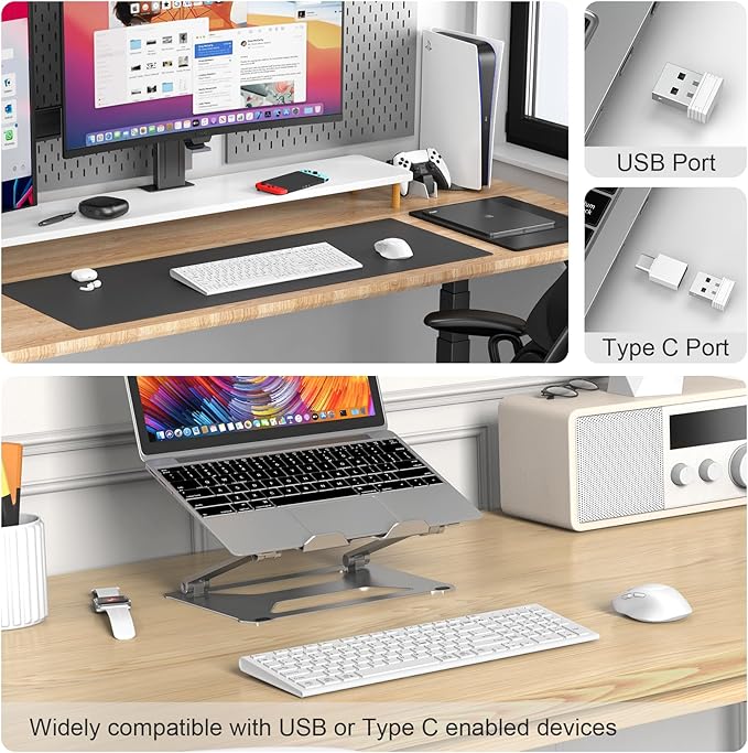 FENIFOX Wireless Keyboard and Mouse, Rechargeable USB C Combo Silent Quiet Compact Full Size Flat with Number Pad Soft Cover for Mac MacBook iMac Windows PC Laptop Computer Office - White