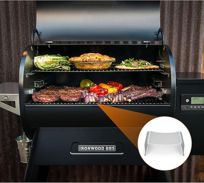 Stanbroil Heavy Duty Steel Heat Baffle Diffuser Replacement Compatible with Traeger PRO 575/780 & Traeger Ironwood 650/885 Pellet Grills