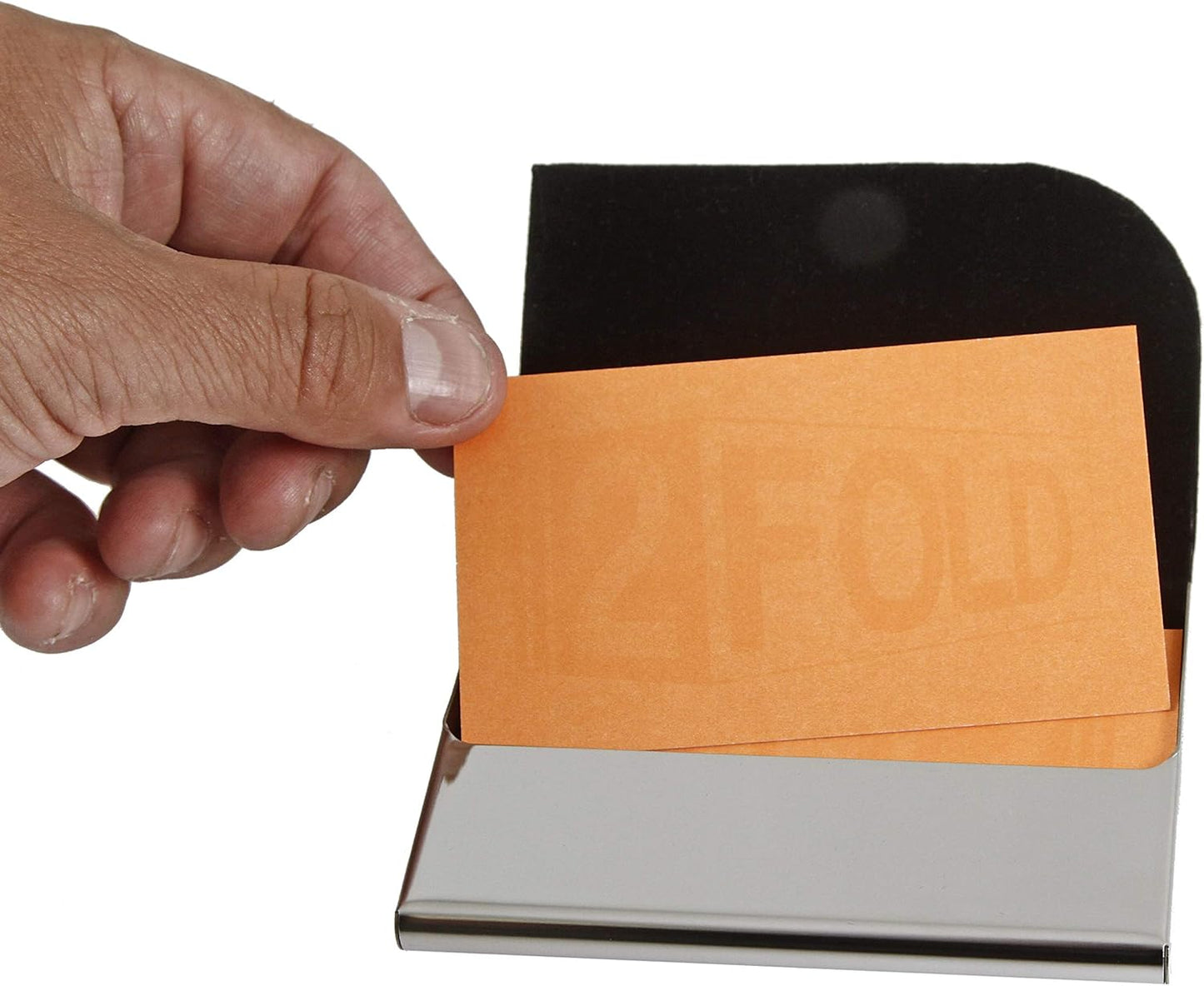 2Fold | Zippered Business Checkbook Binder - 7 Ring Organizer with Card Case - PU Leather for 600 Checks (Black)
