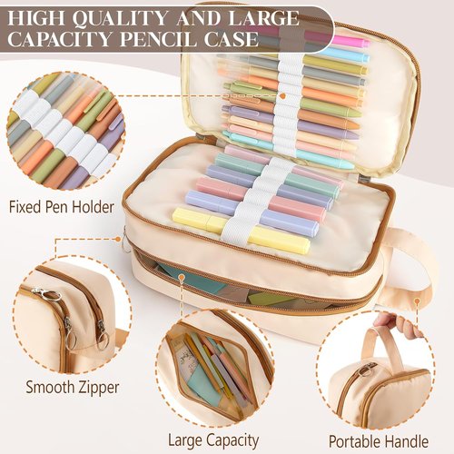 Bible Journaling Kit by Bible Study Supplies - No Bleed Highlighters, Pens & Storage Bag | Ideal Christian Gifts for Women
