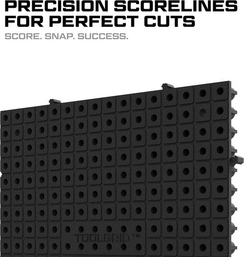 MANTIS Toolgrid TGB-6X6 Modular Board - 16-Piece Pack in Green for Organized Tools
