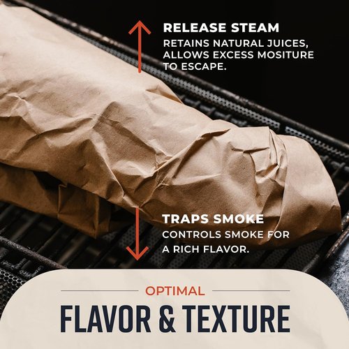 Brown Kraft Butcher Paper Roll - Food-Grade 18" x 100' | Durable Unbleached Paper for BBQ & Smoking Meat