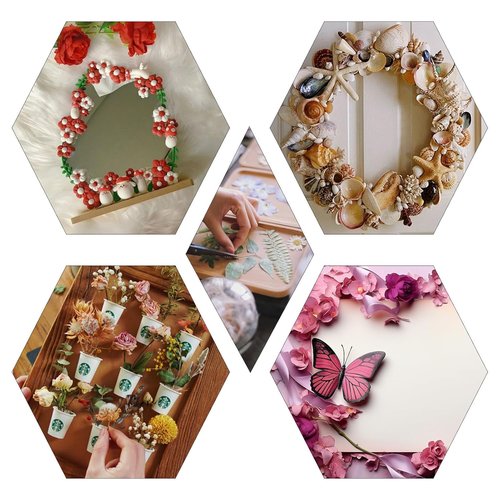 LMJIA White Balloon Adhesive Dots - Removable, Non-Marking, Two-Sided - Perfect for Crafts & Party Decor