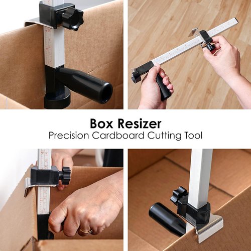 Box Resizer Tool | Customize Shipping Boxes with Scoring Wheel - Efficient Cardboard Reducer