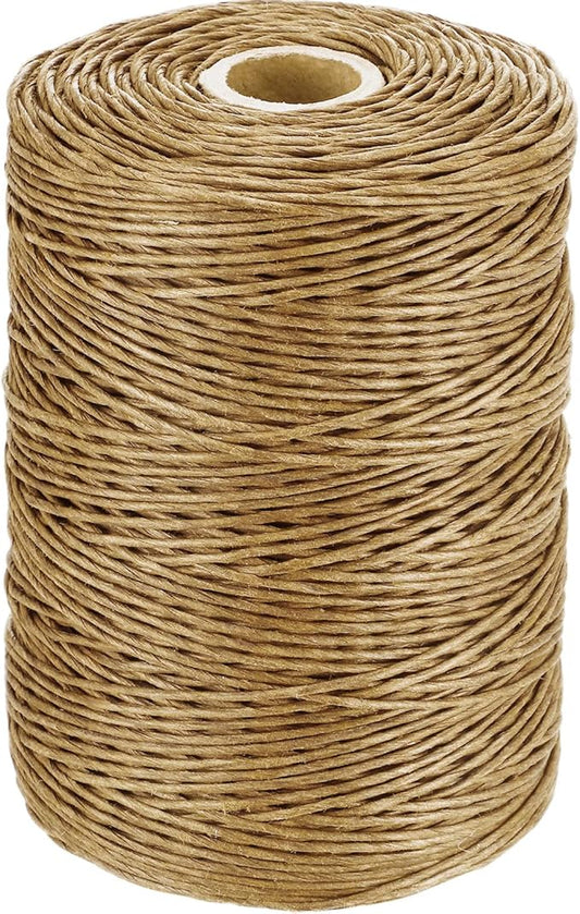 Syhood 673 Feet Floral Vine Bind Wire Rustic Wrapping Wire for Flower Bouquets(Light Coffee)
