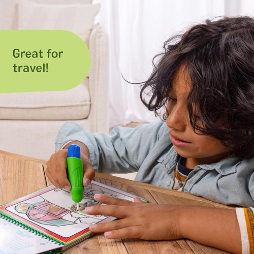 Melissa & Doug Water Wow! Mess-Free Coloring Book - Reusable Activity Pad for Kids Ages 3+ | Animal Theme