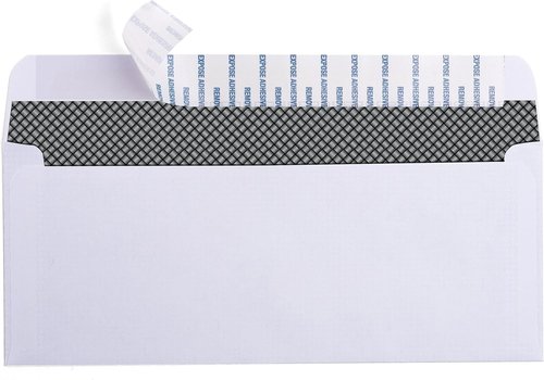 QuickBooks 500 Self-Seal Double Window Security Check Envelopes - Ultra Security Tinted, 3 5/8 x 8 11/16