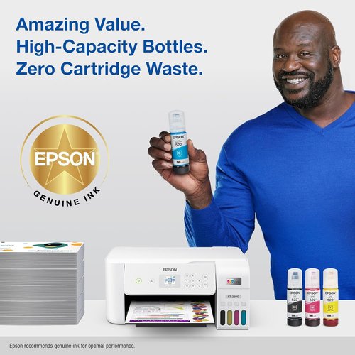 Epson 522 EcoTank Ink - Ultra-High Capacity Magenta Bottle for ET-2400, 2720, 2800 Series