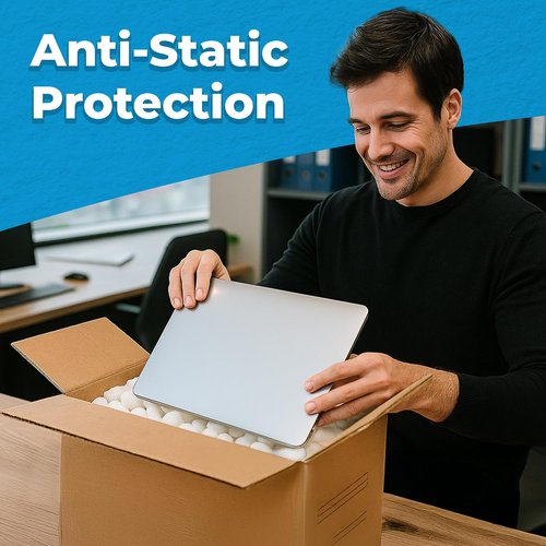 MagicWater Packing Peanuts - Eco-Friendly Bio Tube Recycled Void Filler | 1 Cu Ft, Dust-Free & Abrasion Resistant