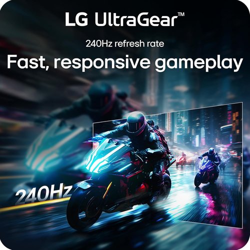 LG 34G630A-B Curved Gaming Monitor - 34-Inch WQHD (3440 x 1440), 240Hz, 1ms, FreeSync Premium, Black