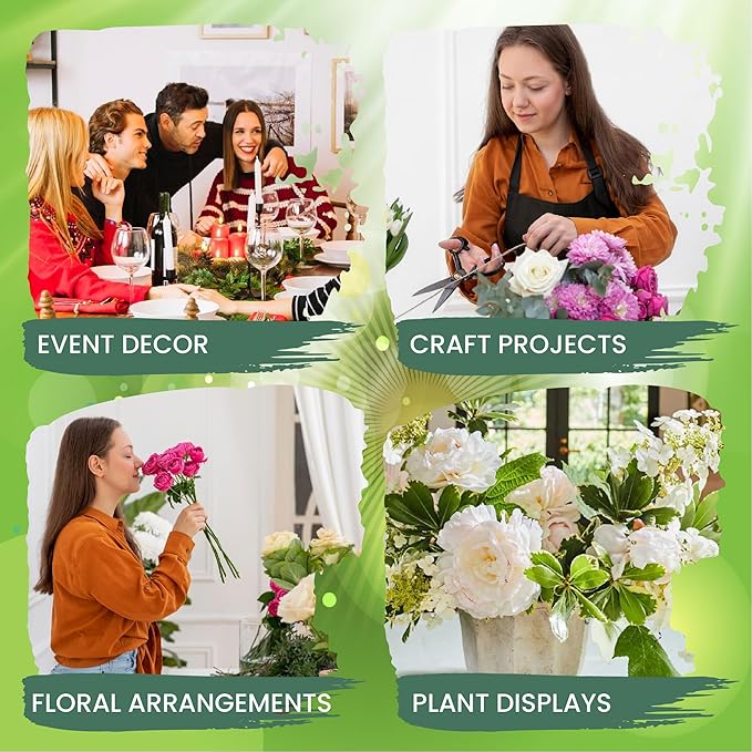 Lageza Pack of 6 Round Floral Foam Blocks (3” X1.5”) Dry & Wet Green Flower Foam Blocks for Fresh & Artificial Flower Arrangements, Party Decorations, Florist Supplies (Size: 3 Inch)