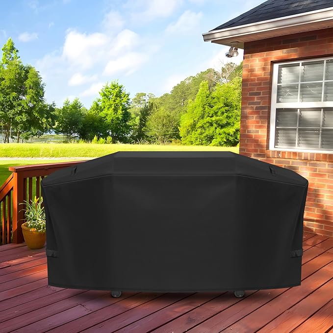 EZ-DONGTENG Heavy-Duty 600D Grill Cover fit for Weber Slate 36" Flat Top Griddle Grill，3400120 Weber Slate 36" Griddle Outdoor Waterproof Griddle Cover