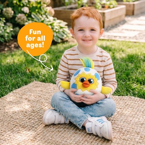 Move2Play Easter Egg Toss Game - Fun Indoor/Outdoor Activity for Kids Ages 3-8 | Perfect Easter Basket Stuffer