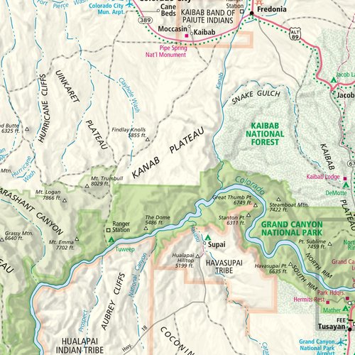 Rand McNally Arizona State Laminated Map - Easy To Fold Travel Guide for Adventurers