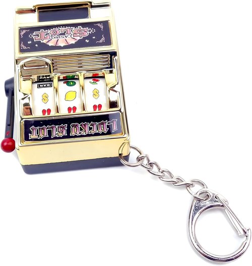 MAGIKON Mini Slot Machine Toy - Fun Spinning Reel Bank | Creative Birthday Cake Decoration