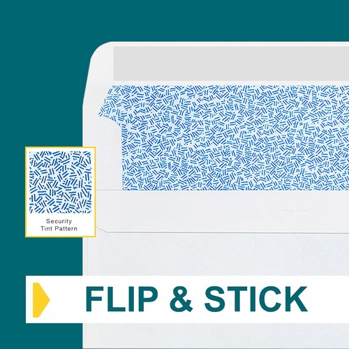 Regine Switzerland #10 Self-Seal Window Envelopes - 20 Pack | 4 1/8 x 9 1/2 Inch - Security Tinted for Invoices & Statements - White