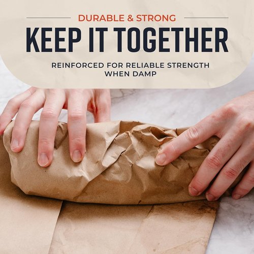 Brown Kraft Butcher Paper Roll - Food-Grade 18" x 100' | Durable Unbleached Paper for BBQ & Smoking Meat
