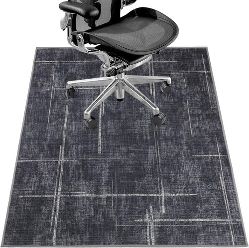 Regine Switzerland Office Chair Mat - Heavy Duty 36" x 48" Anti-Slip Rug for Hardwood & Tile Floors