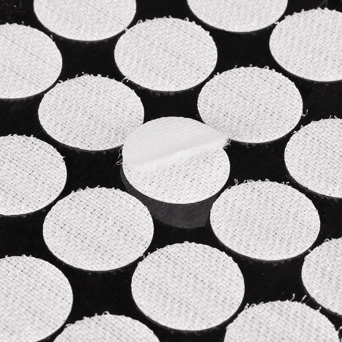 WXBOOM Self-Adhesive Hook and Loop Dots - 4000 Pcs (2000 Pairs) | 0.79in Nylon for Home & Office