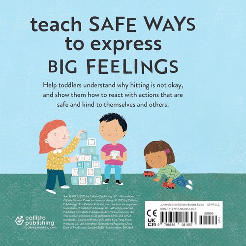 Regine Switzerland | No Hitting Book for Toddlers - Big Feelings Guide for Emotional Growth