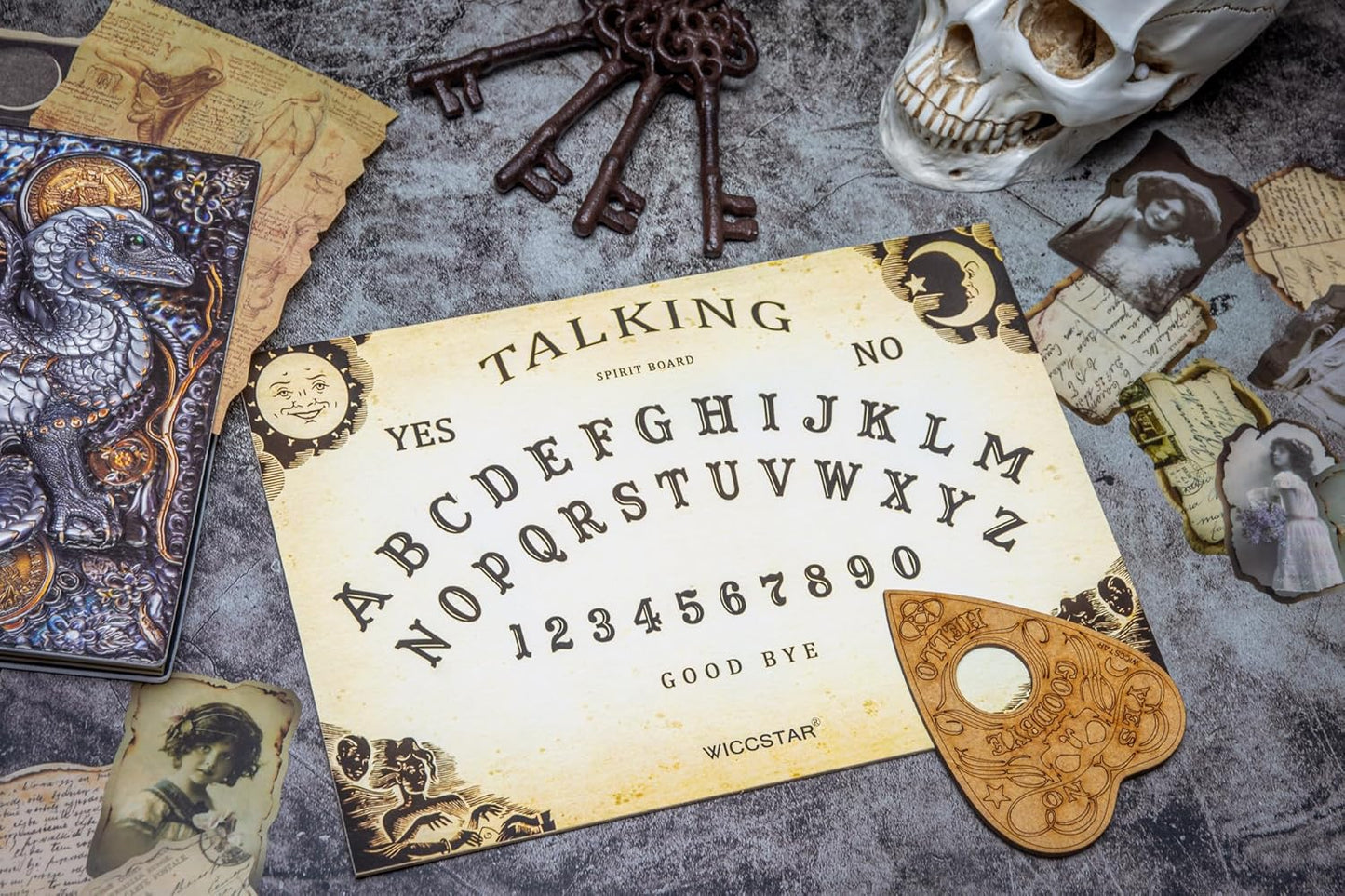 Spirit Board Game - A4 Size for Ghost Hunting | Engage in Paranormal Adventures