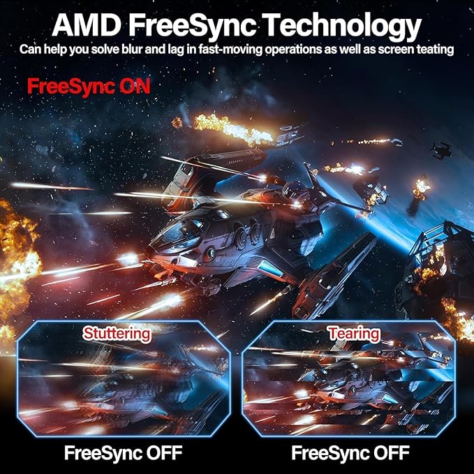 ZZA UltraWide 34 inch Curved Monitor 1500R PC Screen 180hz Refresh Rate WQHD 3440x1440 Computer Gaming Monitor VA PanelAMD FreeSync Premium | HDR10 | 99% sRGB | VESA