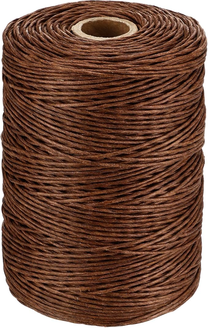Syhood 673 Feet Floral Vine Bind Wire Rustic Wrapping Wire for Flower Bouquets(Brown)