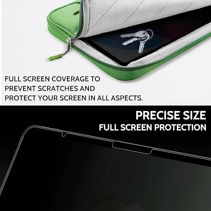Peslv 360° Privacy Screen for iPad Air 13 Inch 2024/2025 (M2/M3, 6th/7th Gen), Anti Glare Blue Light Spy Filter Private Cover, High Sensitive Bubble-Free Easy Install Black Security Protector