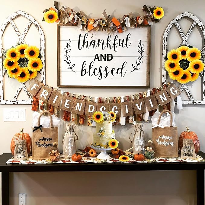 40pcs Fake Sunflower Heads with Stems, 4" Sunflower Artificial Silk Flower Heads for Party Baby Shower Wedding Making Handicrafts Home Decor(Fall Yellow)