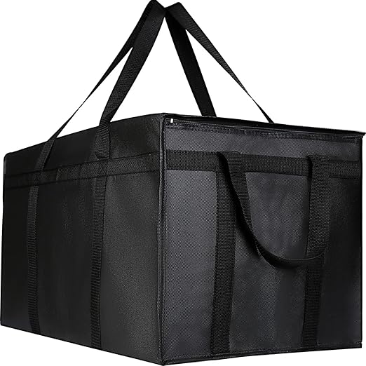 Additional Bottom Plate 2-Pack XXXL Insulated Food Delivery Bag Cooler Bags Keep Food Warm Catering Therma for doordash Catering Cooler Bags Keep Food Warm Catering