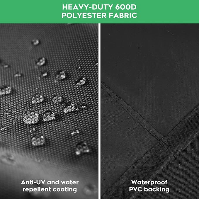 EZ-DONGTENG Grill Cover fit for Weber Slate 30" Rust-Resistant Griddle, Heavy-Duty 600D Waterproof Cover for 3400119 Weber Slate 30 inch Flat Top Griddle Grill Cover