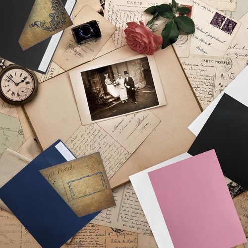 50 Pack White A4 Envelopes | Self-Sealing 4x6 Envelopes for Invitations, Photos & Cards