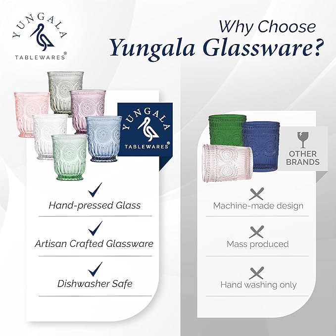 Multi-colored Small Drinking Glasses