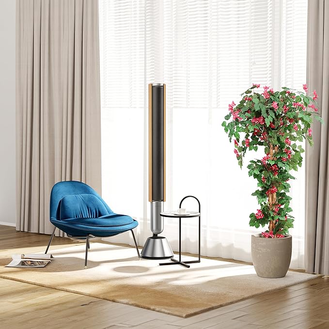Damomo 5FT Bougainvillea Artificial Tree with Flowers, Fake Bougainvillea Tall Trees, Faux Blooming Tree in Plastic Pot for Indoor Front Porch Decor or Outdoor Home Office, 1 PCS(59 inch)