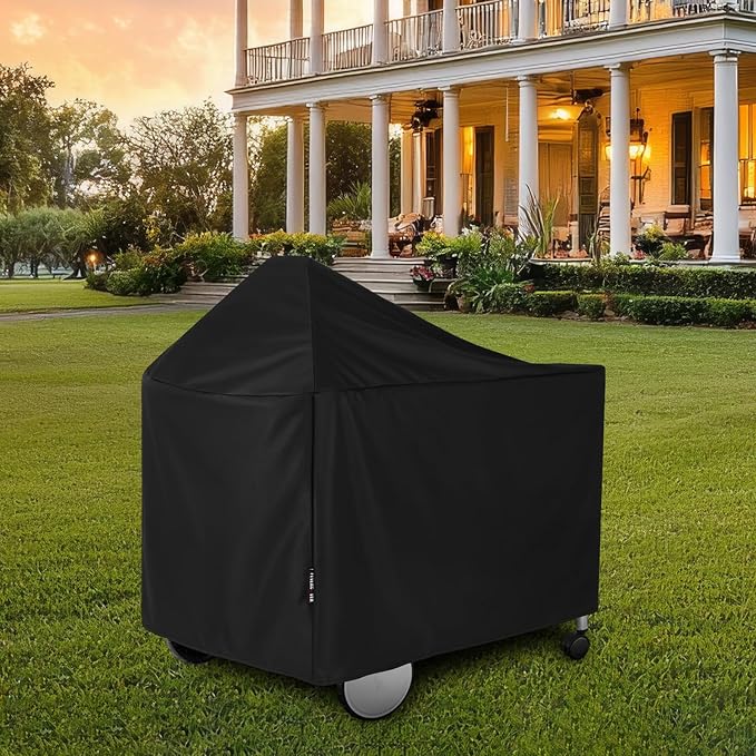 FEVERCOVER Grill Cover for Weber 22 Inch Performer Deluxe Charcoal, Heavy Duty Waterproof 7152 BBQ Grill Covers