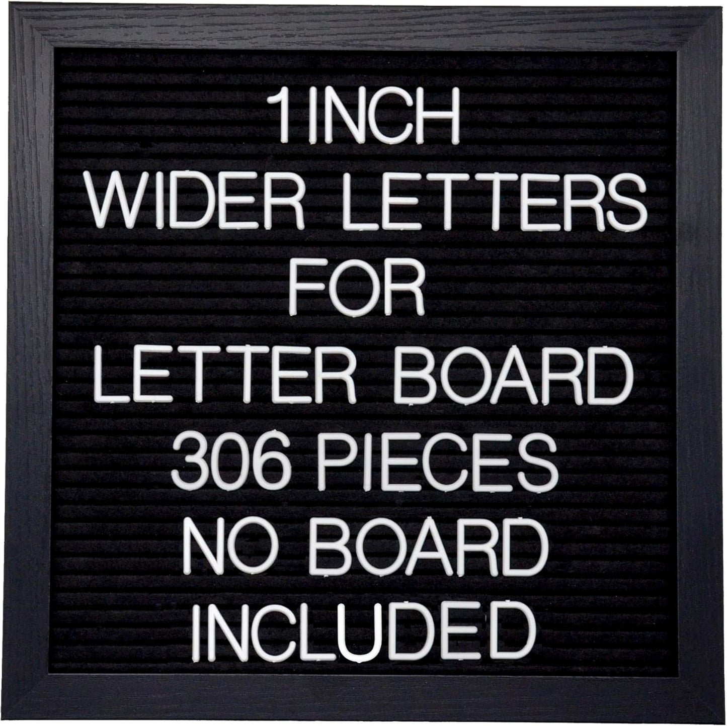 Skiennix Felt Letter Board Letters Set - 306 Pieces of 1-Inch Wide Letters for Custom Messages
