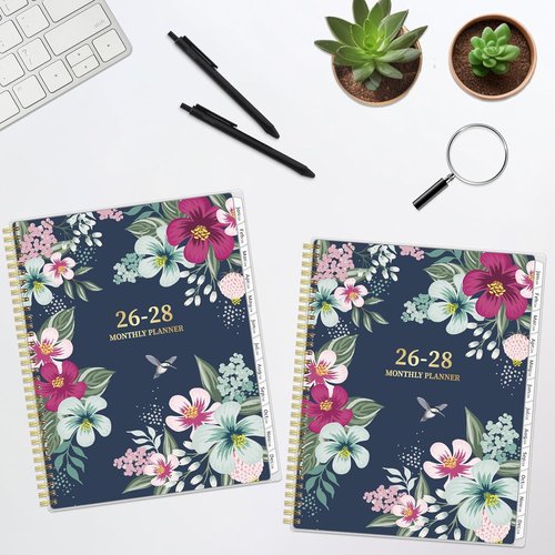 Monthly Planner 2026-2028 by [Brand Name] - 36-Month Calendar with Flexible Cover & Habit Tracker, 8.5'' x 11''
